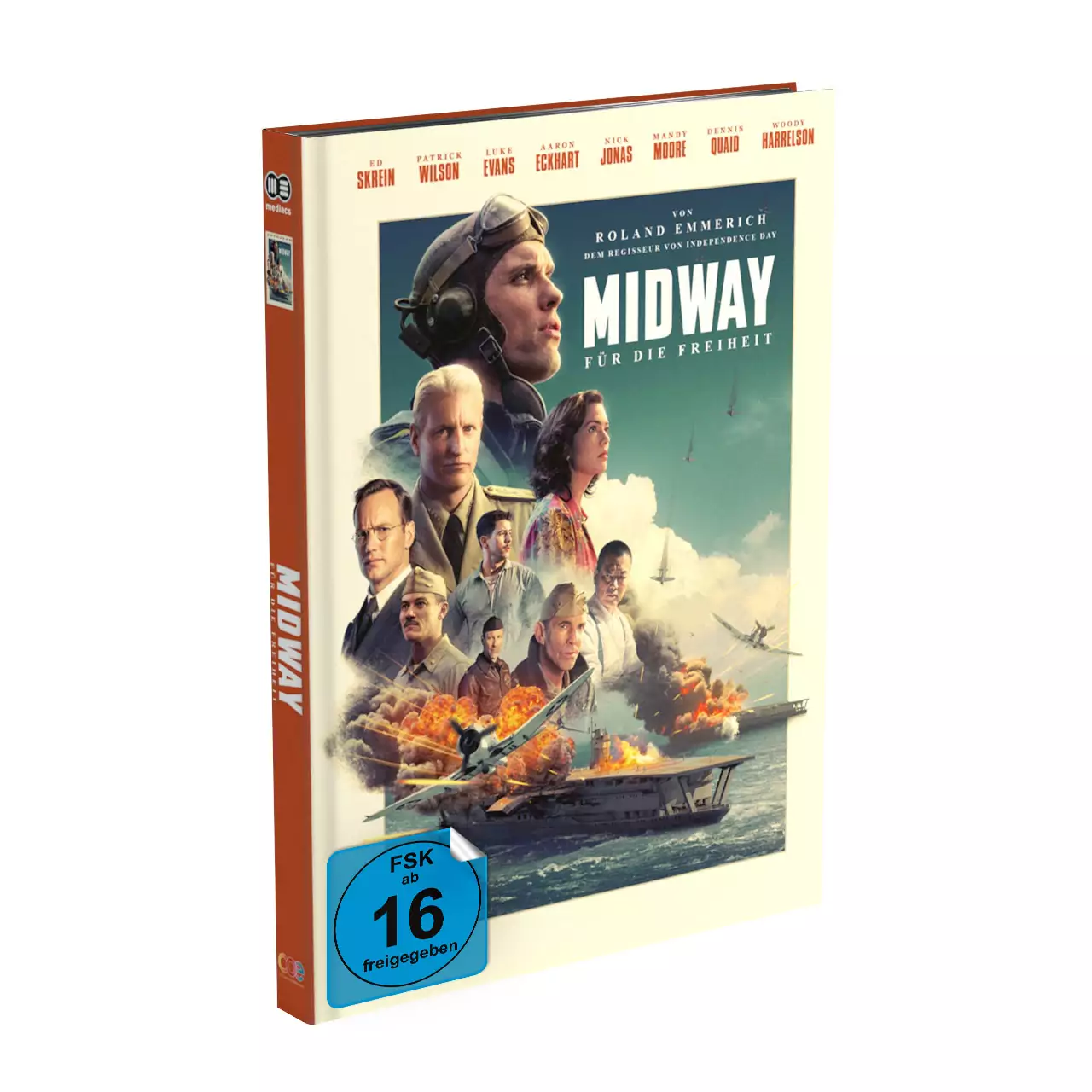 Midway: Für die Freiheit – 4K Mediabook (Colours of Entertainment by Mediacs) (UHD + Blu-ray Disc)