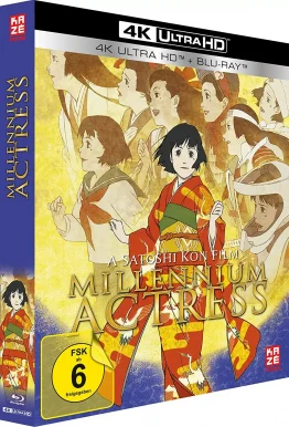Millennium Actress - The Movie - 4K Blu-ray Disc - Limited Edition (Seitenansicht)