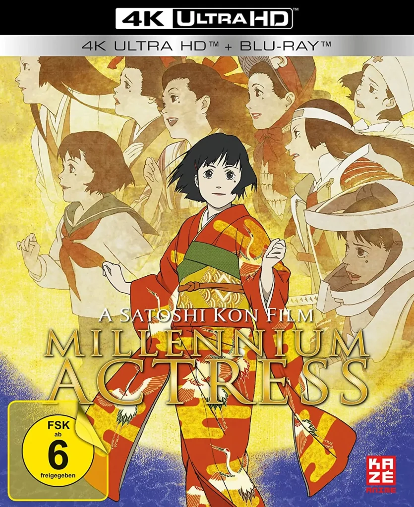 Millennium Actress - The Movie - 4K Blu-ray Disc - Limited Edition (Frontcover)
