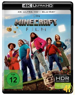 Minecraft 4K Blu-ray UHD Keep Case Ultra HD Blu-ray Disc