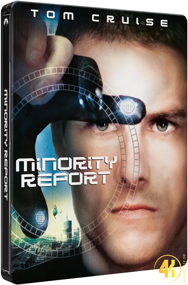 Minority Report 4 4K Steelbook Ultra HD Blu-ray Disc