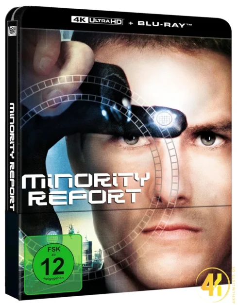 Minority Report – 4K Steelbook (UHD + Blu-ray Disc)