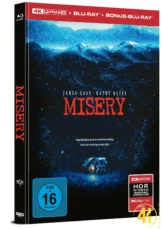 Misery Cover B 4K Mediabook Ultra HD Blu-ray Disc