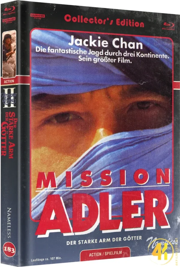 Mission Adler: Der starke Arm der Götter (Cover C) – 4K Mediabook (UHD + Blu-ray Disc)