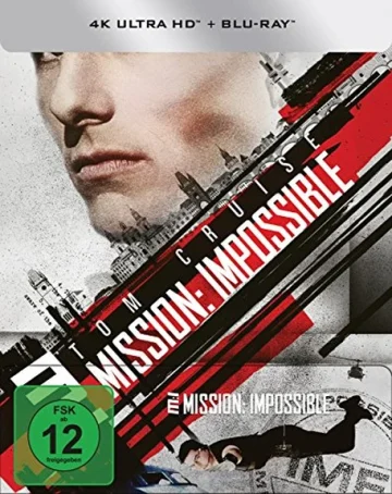 Mission Impossible 1 4K Steelbook UHD Blu-ray Disc