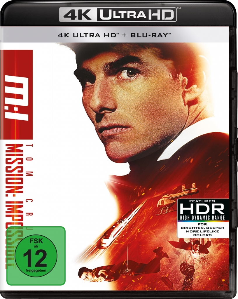 Mission: Impossible 1 - Offizielles 4K Ultra HD Cover