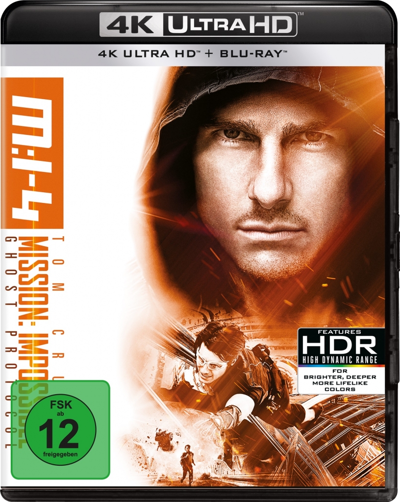 4K Ultra HD Cover zu Mission: Impossible 4 - Ghost Protocol