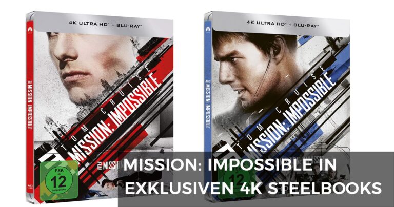 Amazon exklusiv: „Mission Impossible“ 4K UHD Steelbooks