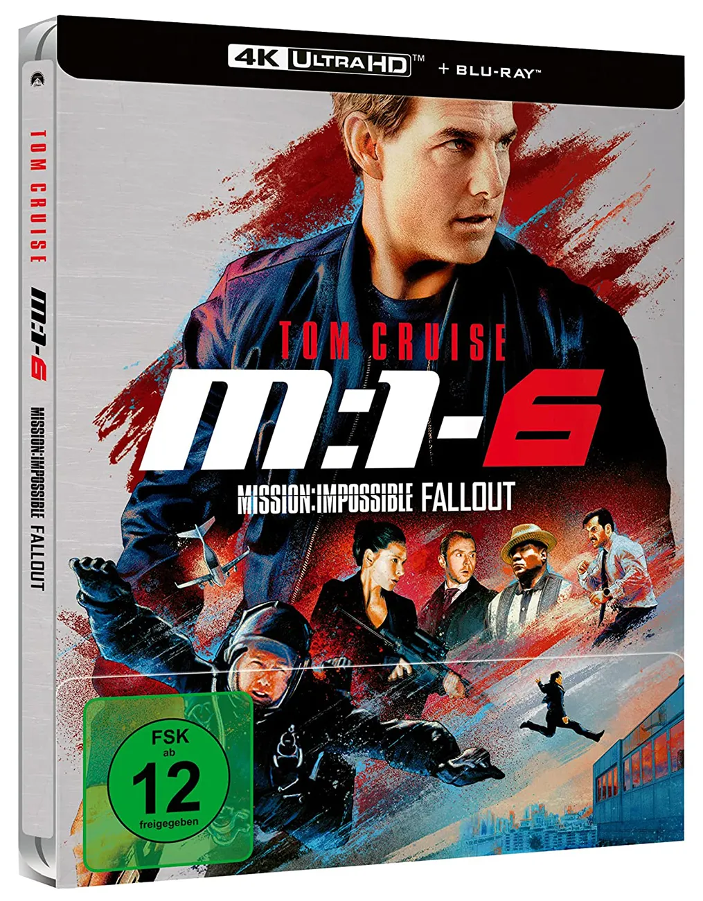 Mission: Impossible 6 – Fallout – 4K Steelbook 2023 (UHD + Blu-ray Disc)