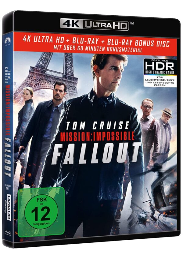 Mission: Impossible 6 – Fallout – 4K Blu-ray (UHD + Blu-ray Disc)