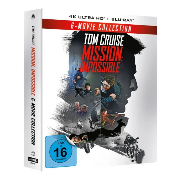 Mission: Impossible (6 Film Collection) – 4K Blu-ray (UHD + Blu-ray Disc)