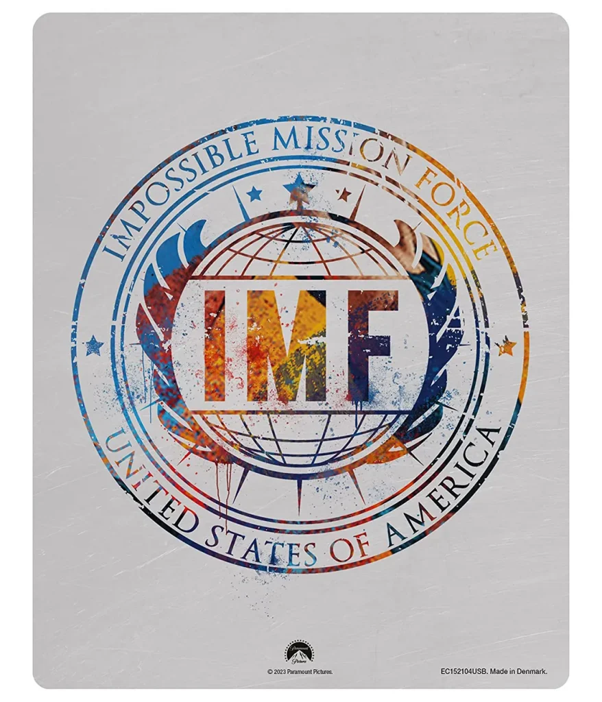 Mission Impossible II 4K Steelbook Backcover UHD Blu-ray Disc