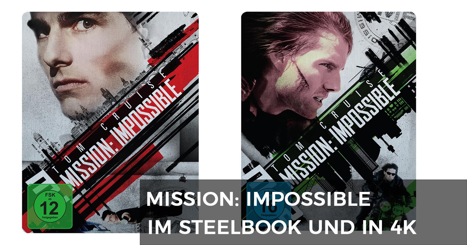 Mission: Impossible im Steelbook und auf 4K UHD-Blu-ray