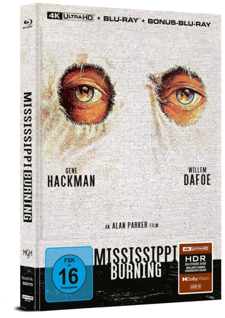 Mississippi Burning – 4K Mediabook (UHD + Blu-ray Disc + Bonus Blu-ray)