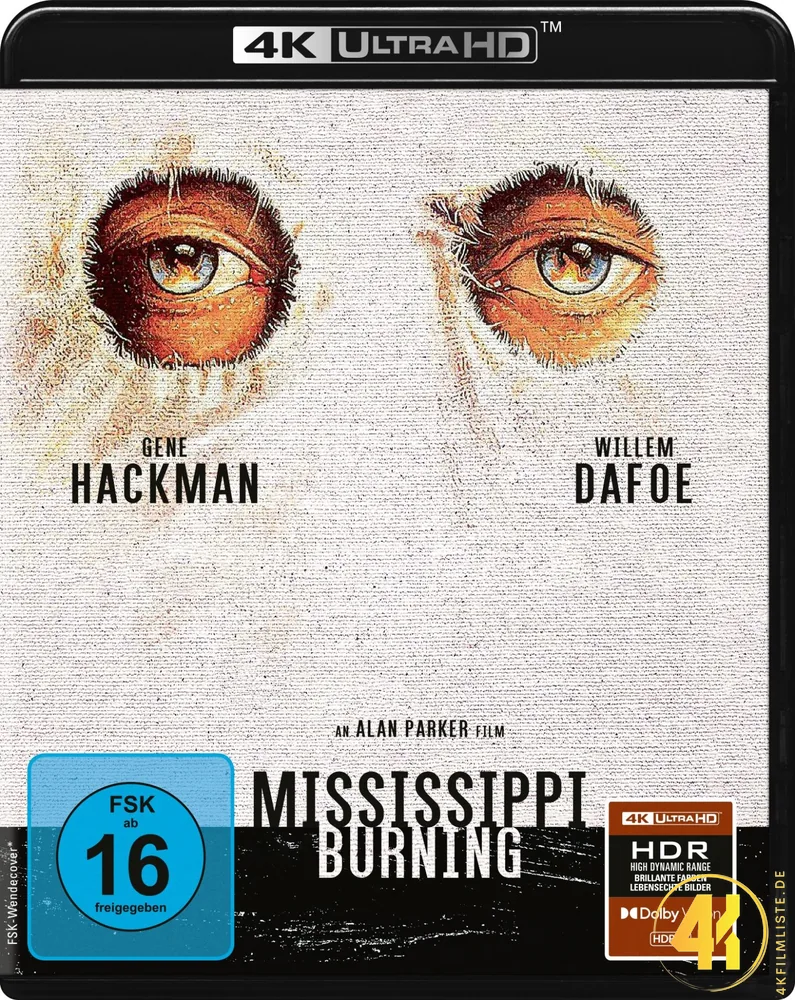 Mississippi Burning 4K Blu-ray Ultra HD Blu-ray Disc