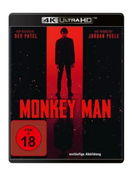 Monkey Man 4K Blu-ray Disc
