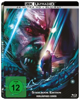 Morbius 4K Steelbook UHD Blu-ray Disc