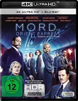 Mord im Orient Express 4K Blu-ray UHD Blu-ray Disc