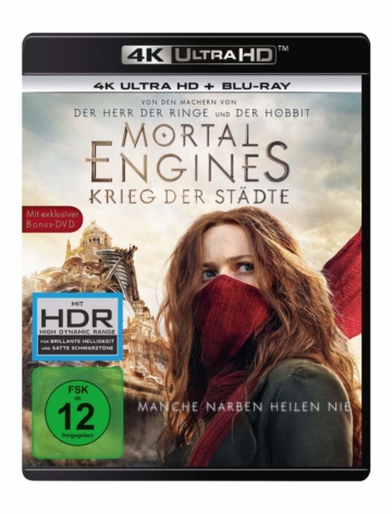 Mortal Engines auf 4K UHD Blu-rayray