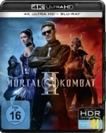 Mortal Kombat 2 Frontcover 4K Blu-ray Ultra HD Blu-ray Disc