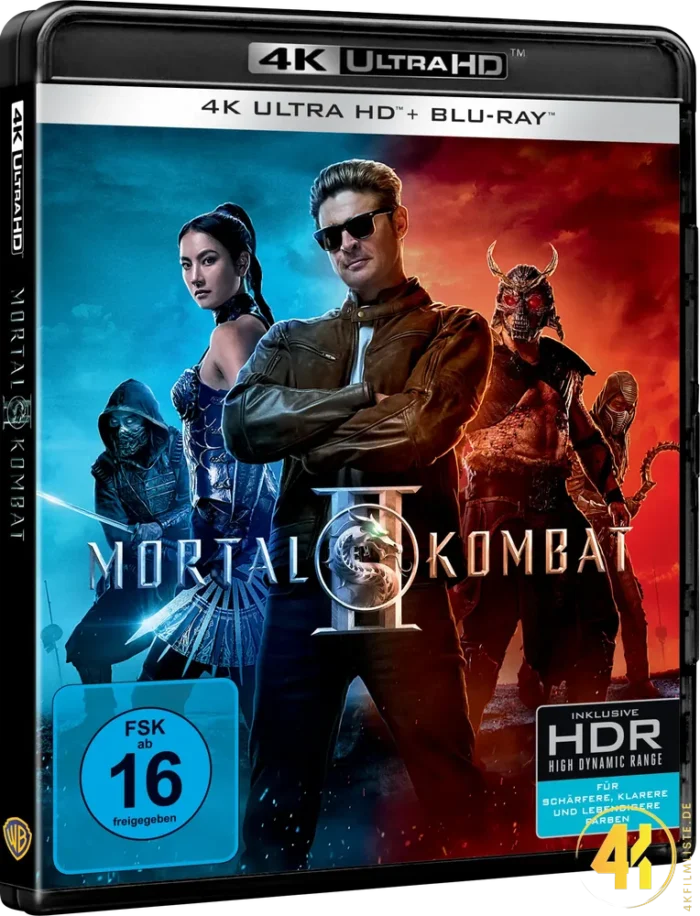 Mortal Kombat II – 4K Blu-ray (UHD + Blu-ray Disc)
