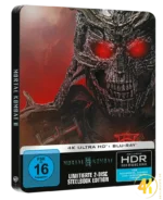 Mortal Kombat II 4K Steelbook Seitenansicht Ultra HD Blu-ray Disc