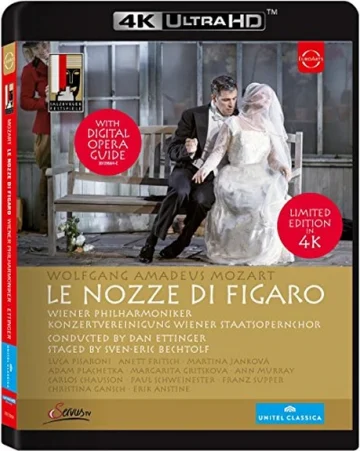 Mozart Die Hochzeit des Figaro 4K Blu-ray UHD Blu-ray Disc