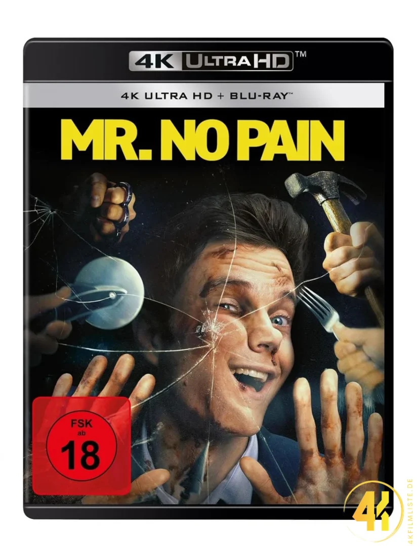 Mr No Pain 4K Blu-ray UHD Keep Case Ultra HD Blu-ray Disc