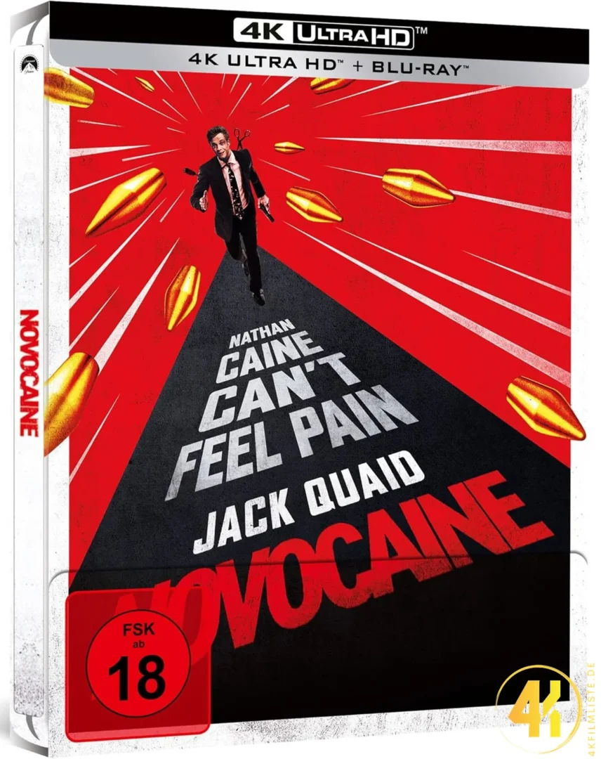 Mr No Pain 4K Steelbook Ultra HD Blu-ray Disc