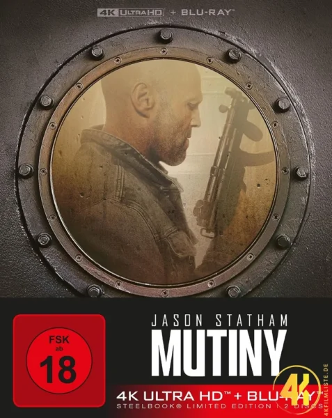 Mutiny 4K Steelbook Ultra HD Blu-ray Disc