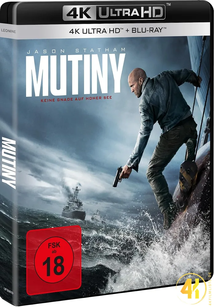 Mutiny Seitenansicht 4K Blu-ray Ultra HD Blu-ray Disc