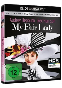 My Fair Lady 4K Blu-ray Disc mit Audrey Hepburn