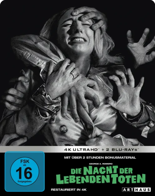 Die Nacht der lebenden Toten – 4K Steelbook (UHD + Blu-ray Disc)
