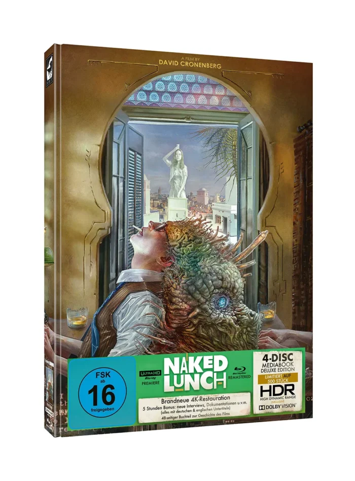 Naked Lunch (Art Edition) – 4K Mediabook (UHD + Blu-ray + Bonus Blu-ray)