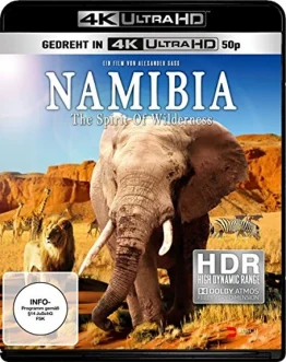 Namibia The Spirit of Wilderness 4K Blu-ray UHD Blu-ray Disc