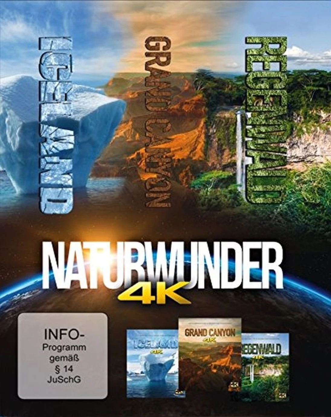 Naturwunder 4K – 4K Blu-ray (UHD Blu-ray Disc)