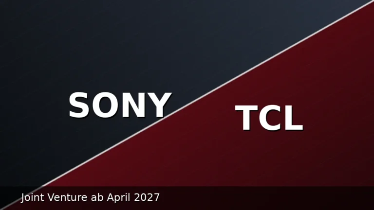 Sony gibt TV-Produktion ab: TCL übernimmt das Fernseher-Geschäft