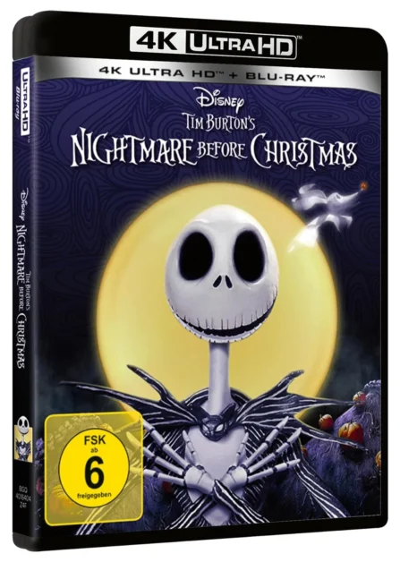 Nightmare Before Christmas – 4K Blu-ray (UHD + Blu-ray Disc)