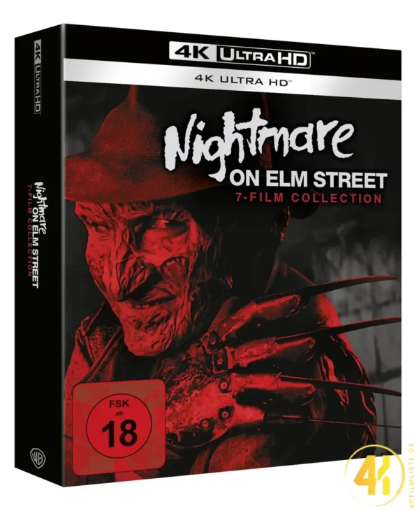 Nightmare on Elm Street (7 Movie Collection) – 4K Blu-ray (UHD Blu-ray Disc)