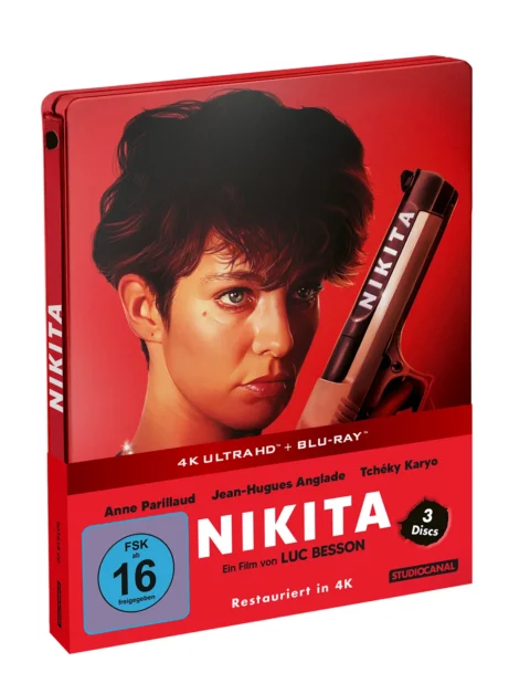 Nikita – 4K Steelbook (UHD + Blu-ray Disc + Bonus Blu-ray)