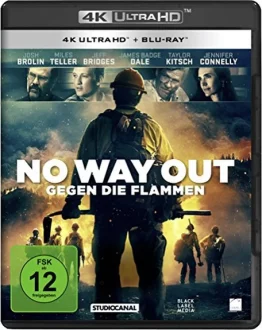 No Way Out Gegen die Flammen 4K Blu-ray UHD Blu-ray Disc