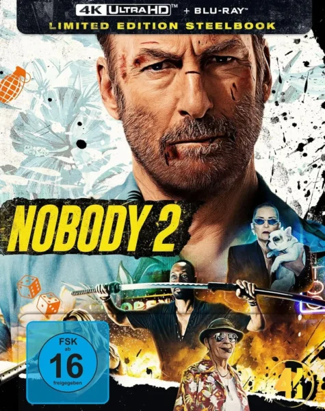 Nobody 2 – 4K Steelbook (UHD + Blu-ray Disc)