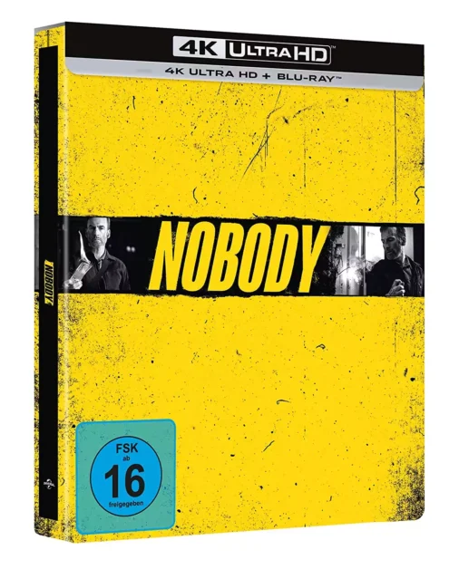 Nobody – 4K Steelbook (UHD + Blu-ray Disc)