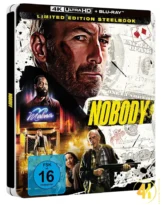 Nobody 4K Steelbook Ultra HD Blu-ray Disc