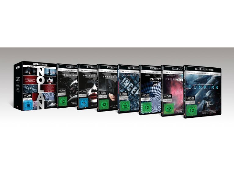 Nolan 4K Collection heute für 89 Euro