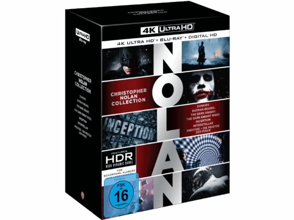 Christopher Nolan 4K Collection – 4K Blu-ray (UHD + Blu-ray Disc)
