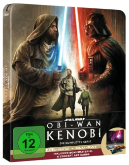 Obi Wan Kenobi Serie 4K Steelbook Ultra HD Blu-ray Disc