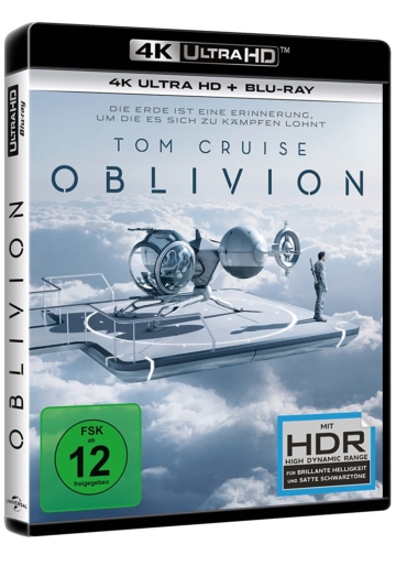 Oblivion 3D-Ansicht der 4K UHD Blu-ray Disc