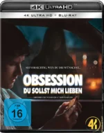 Obsession Frontcover 4K Blu-ray Ultra HD Blu-ray Disc