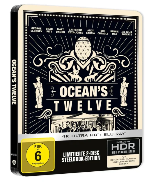 Ocean’s 12 – 4K Steelbook (UHD + Blu-ray Disc)